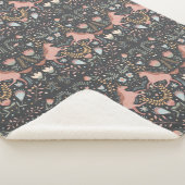 Couverture Sherpa Scandi Unicornes Sherpa Blanket (3/4)