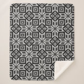 Couverture Sherpa Scandinave Selburose Motif de Noël (Devant)