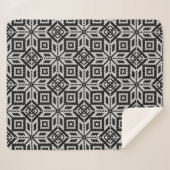 Couverture Sherpa Scandinave Selburose Motif de Noël (Devant (Horizontal))