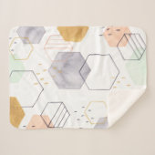 Couverture Sherpa Scatter hexadécimal (Devant (Horizontal))