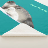 Couverture Sherpa Sceau annelé (3/4)