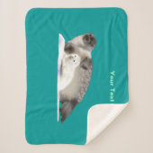 Couverture Sherpa Sceau annelé (Devant)