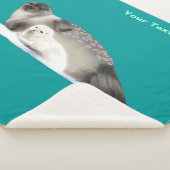 Couverture Sherpa Sceau annelé (3/4)