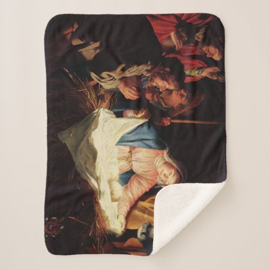 Couverture Sherpa Scène des maîtres de Noël (Devant)