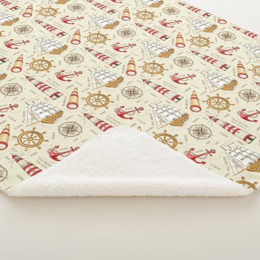 Couverture Sherpa Scène d'océan (3/4)