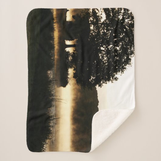 Couverture Sherpa Scène du lac Morning Sbcnm (Devant)