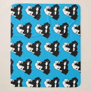 Couverture Sherpa Schnauzer allemand