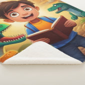 Couverture Sherpa Science Lecture pour enfants à Dinosaures - Design (3/4)