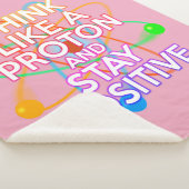 Couverture Sherpa Science Positive Dire Fun Fun Fun Girly Rose (3/4)