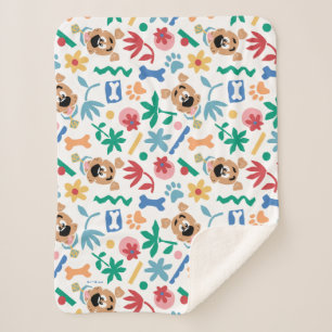 Couverture Sherpa Scooby-Doo   Baby Scooby-Doo So Cute Pattern