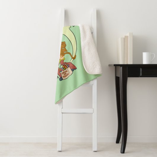 Couverture Sherpa Scooby-Doo | Bonne Halloween (En situation)