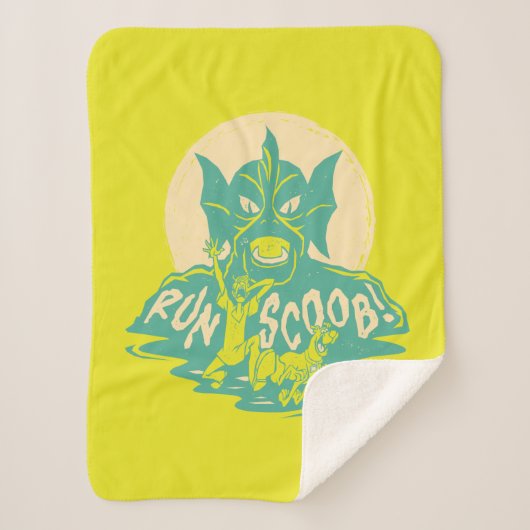 Couverture Sherpa Scooby-Doo | Courez Scoob ! (Devant)