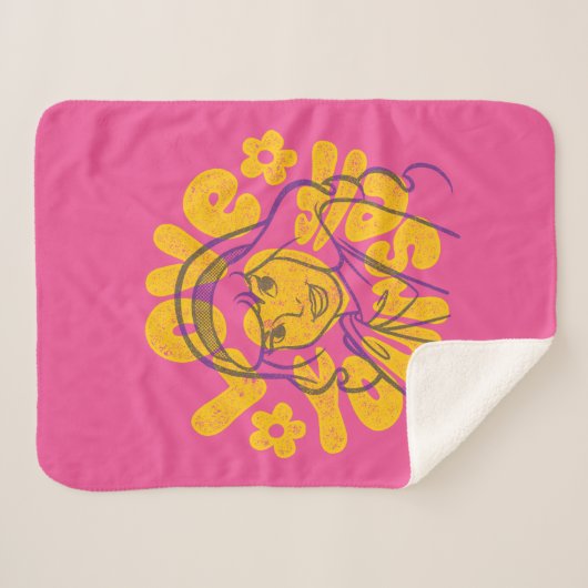 Couverture Sherpa Scooby-Doo | Daphné Vous Aimez (Devant (Horizontal))