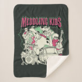 Couverture Sherpa Scooby-Doo et le groupe Gang Meddling Kids Punk (Devant)