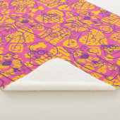 Couverture Sherpa Scooby-Doo | Funky Flower Motif (3/4)