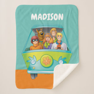 Couverture Sherpa Scooby-Doo & Gang Mystery Machine Airbrush