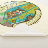 Couverture Sherpa Scooby-Doo | Gang Traversant "Crystal Cove" (3/4)