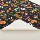 Couverture Sherpa Scooby-Doo | Halloween Scooby-Doo Motif (3/4)