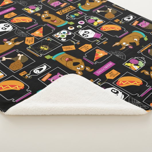 Couverture Sherpa Scooby-Doo | Halloween Scooby-Doo Motif (3/4)