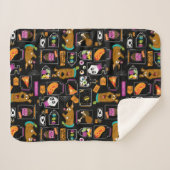 Couverture Sherpa Scooby-Doo | Halloween Scooby-Doo Motif (Devant (Horizontal))