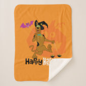 Couverture Sherpa Scooby-Doo | Happy Hauning (Devant)