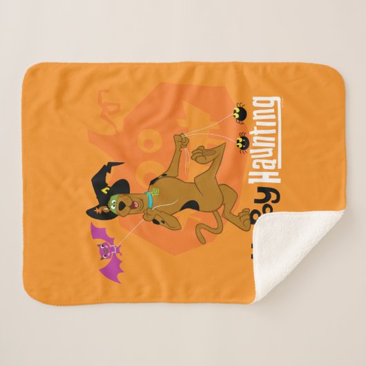 Couverture Sherpa Scooby-Doo | Happy Hauning (Devant (Horizontal))