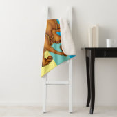 Couverture Sherpa Scooby-Doo Joyeuse Marche (En situation)