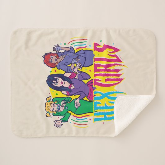 Couverture Sherpa Scooby-Doo | Les Filles Hex (Devant (Horizontal))