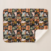 Couverture Sherpa Scooby-Doo | Motif Halloween (Devant (Horizontal))