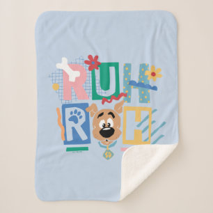 Couverture Sherpa Scooby-Doo   Ruh Roh Baby Scooby-Doo