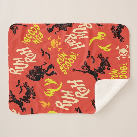 Couverture Sherpa Scooby-Doo | Ruh Roh Run Scoob ! Motif (Devant (Horizontal))