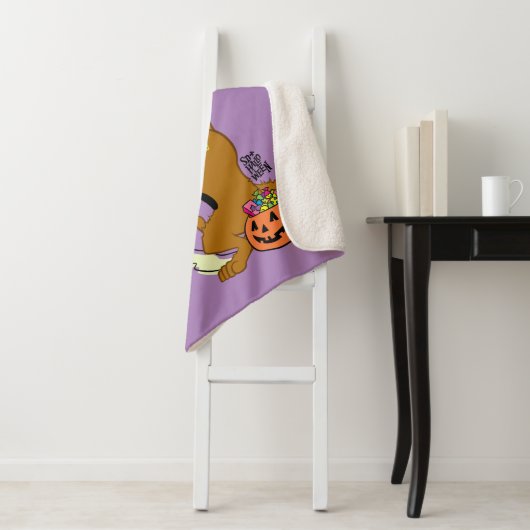 Couverture Sherpa Scooby-Doo | Scooby-Doo Boo (En situation)