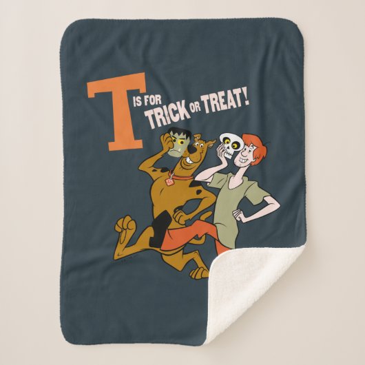 Couverture Sherpa Scooby-Doo | T est pour les essais (Devant)