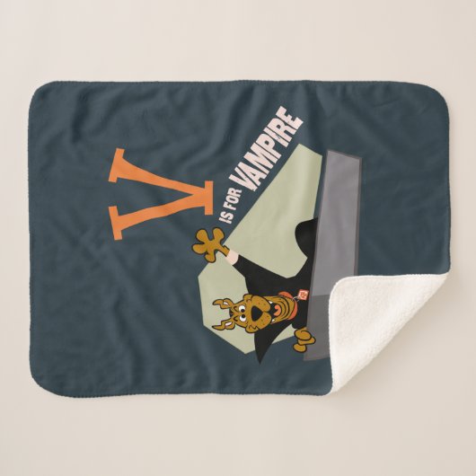 Couverture Sherpa Scooby-Doo | V est pour Vampire (Devant (Horizontal))