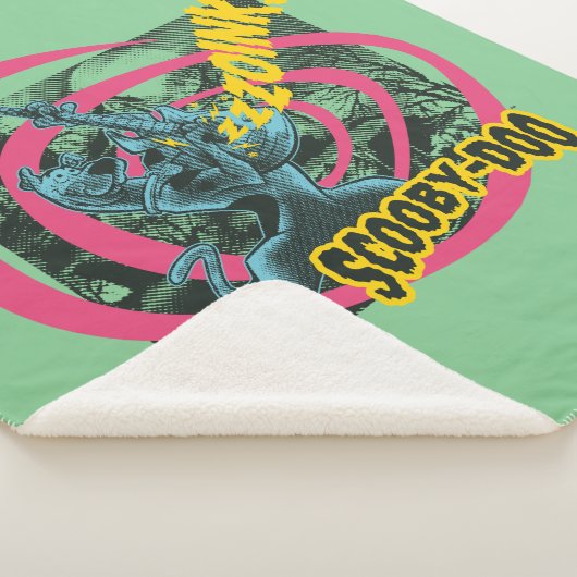 Couverture Sherpa Scooby-Doo Zoinks Punk Guitare Graphisme (3/4)