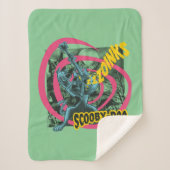 Couverture Sherpa Scooby-Doo Zoinks Punk Guitare Graphisme (Devant)
