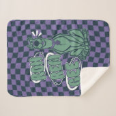 Couverture Sherpa Scooby rétro "OMG" (Devant (Horizontal))