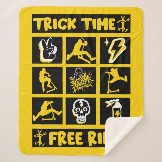 Couverture Sherpa Scooter Freestyle Trick (Devant)