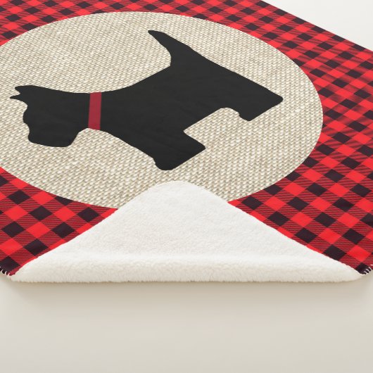 Couverture Sherpa Scotty Chien Sherpa Blanket (3/4)