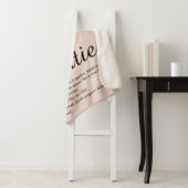 Couverture Sherpa Script de définition de la tante Tante Rose Partie (En situation)