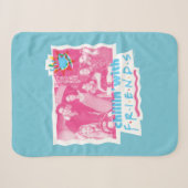 Couverture Sherpa Se détendre avec FRIENDS™ (Devant (Horizontal))