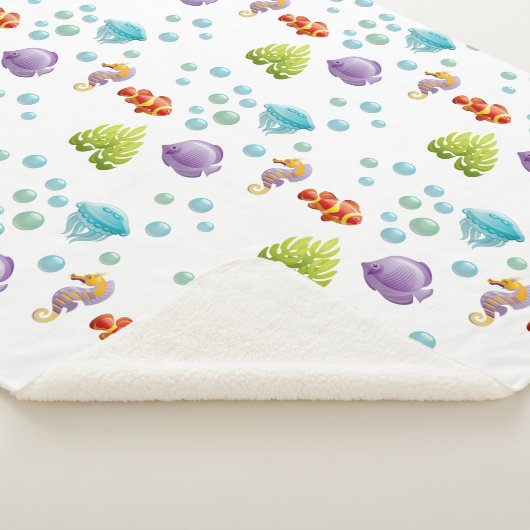 Couverture Sherpa Seahorse (3/4)