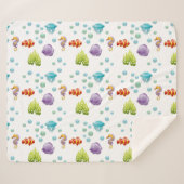 Couverture Sherpa Seahorse (Devant (Horizontal))