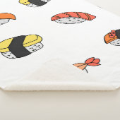 Couverture Sherpa seamless pattern of Sushi (3/4)