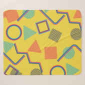 Couverture Sherpa Seamless Pop Art Pattern. Abstract Colorful Textur (Devant (Horizontal))