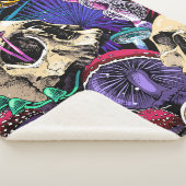 Couverture Sherpa Seamless wallpaper pattern. Bright Magic Psychedel (3/4)
