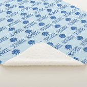 Couverture Sherpa Seashell (3/4)