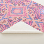 Couverture Sherpa Seelenkreis – Folklore Mandala der inneren Ruhe (3/4)