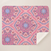 Couverture Sherpa Seelenkreis – Leuchtende Mandala Fleecedecke  (Devant (Horizontal))