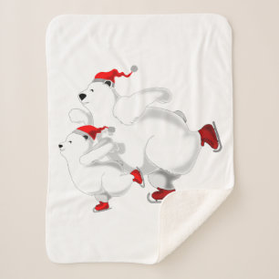 Couverture Sherpa Seigneurs de Noël Baby Sherpa Blanket personnalisa